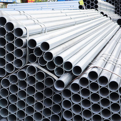 Tuyau rond galvanisé plongé chaud de milliseconde Carbon Steel Pipe d'A106 A36 BS1139